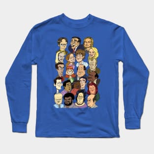 The Office Animated Long Sleeve T-Shirt